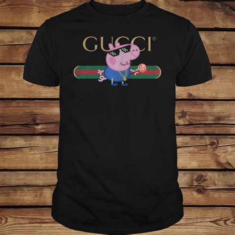 peppa pig gucci shirt taobao